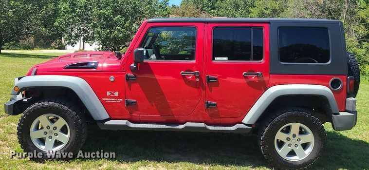 image for item MG9730 2008 Jeep Wrangler Unlimited  SUV