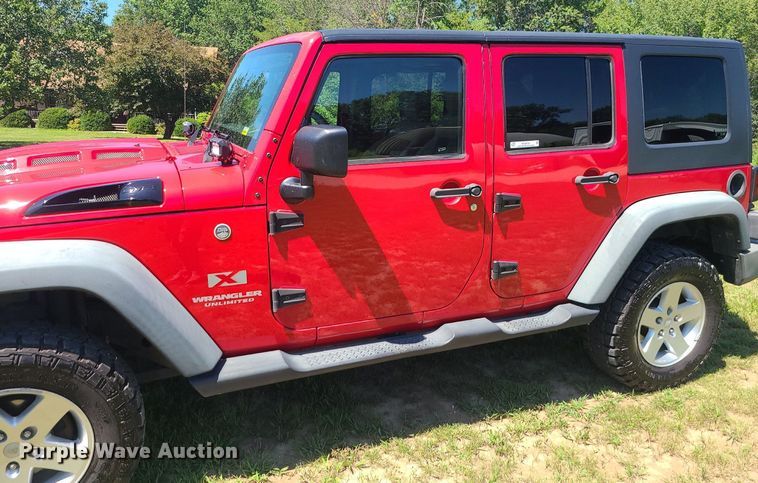 image for item MG9730 2008 Jeep Wrangler Unlimited  SUV