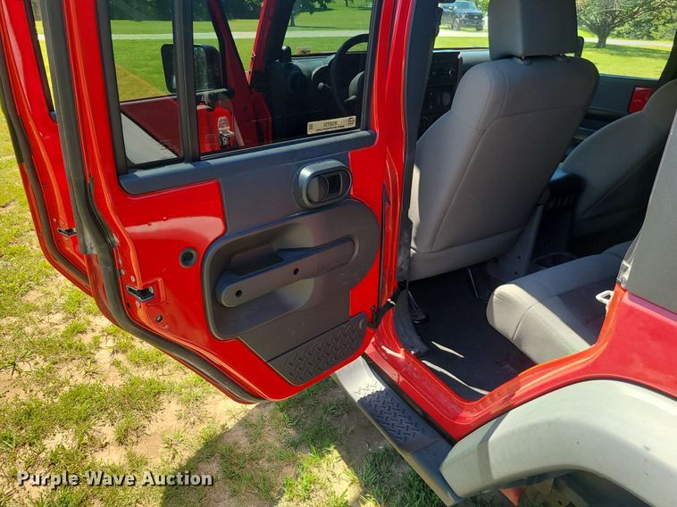 image for item MG9730 2008 Jeep Wrangler Unlimited  SUV