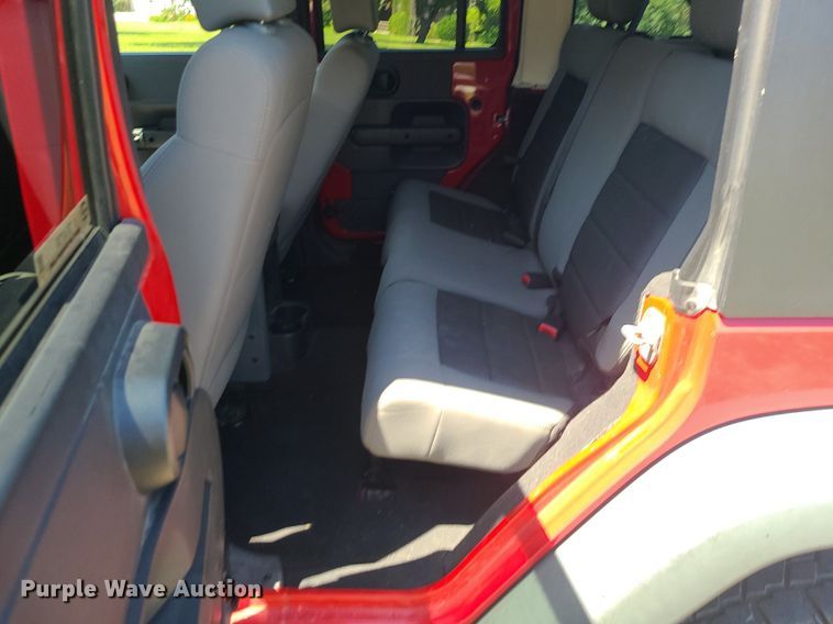 image for item MG9730 2008 Jeep Wrangler Unlimited  SUV