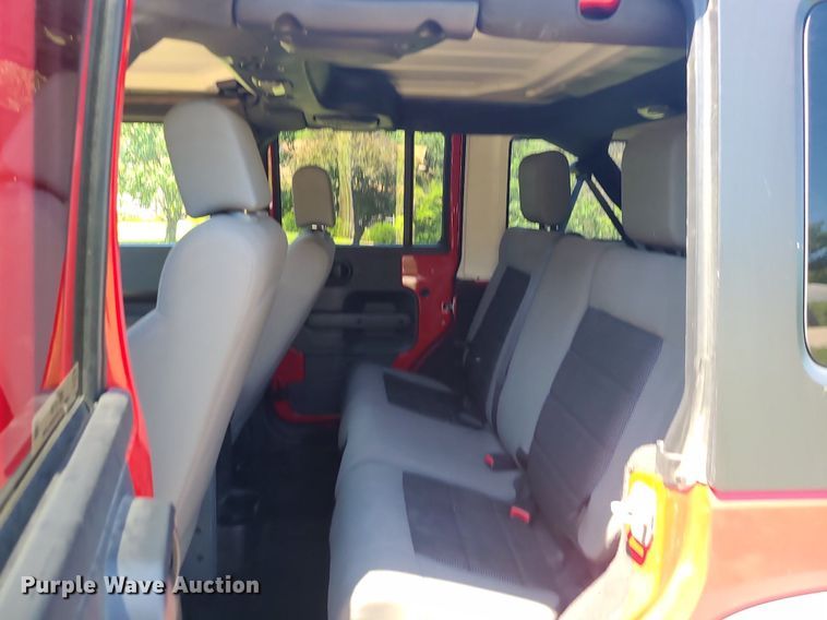 image for item MG9730 2008 Jeep Wrangler Unlimited  SUV