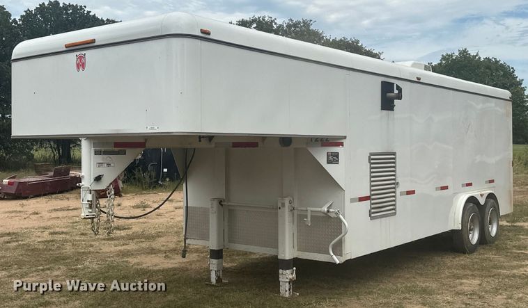 image for item ML9102 2017 W-W  enclosed cargo trailer with spray foam insulation system