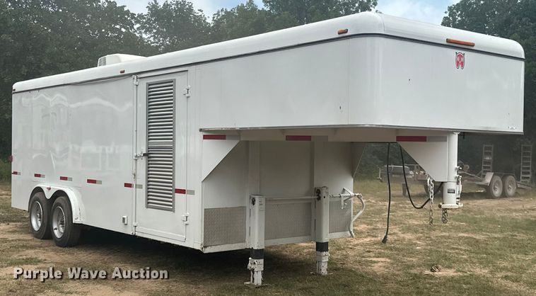 image for item ML9102 2017 W-W  enclosed cargo trailer with spray foam insulation system