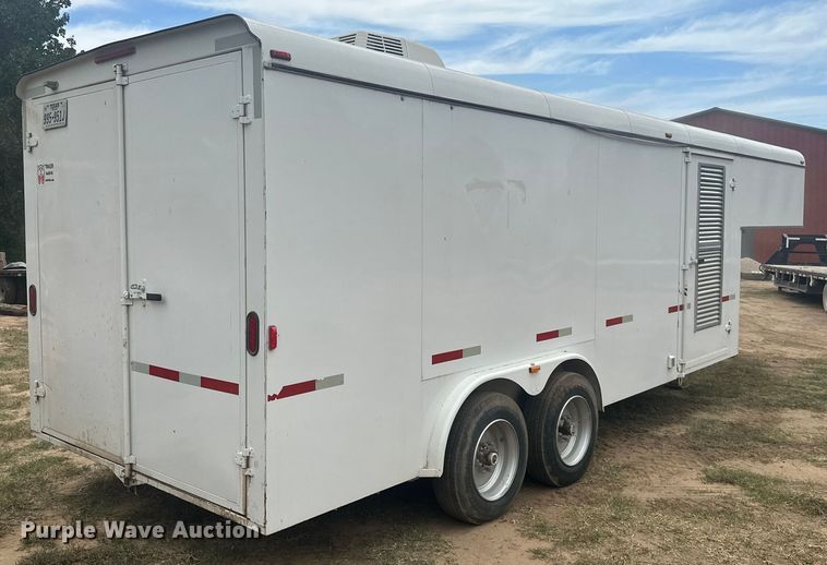 image for item ML9102 2017 W-W  enclosed cargo trailer with spray foam insulation system