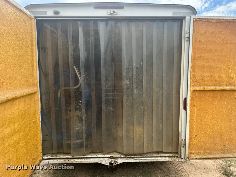 image for item ML9102 2017 W-W  enclosed cargo trailer with spray foam insulation system