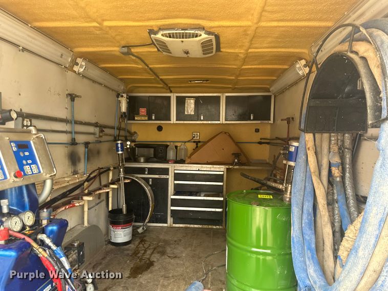 image for item ML9102 2017 W-W  enclosed cargo trailer with spray foam insulation system
