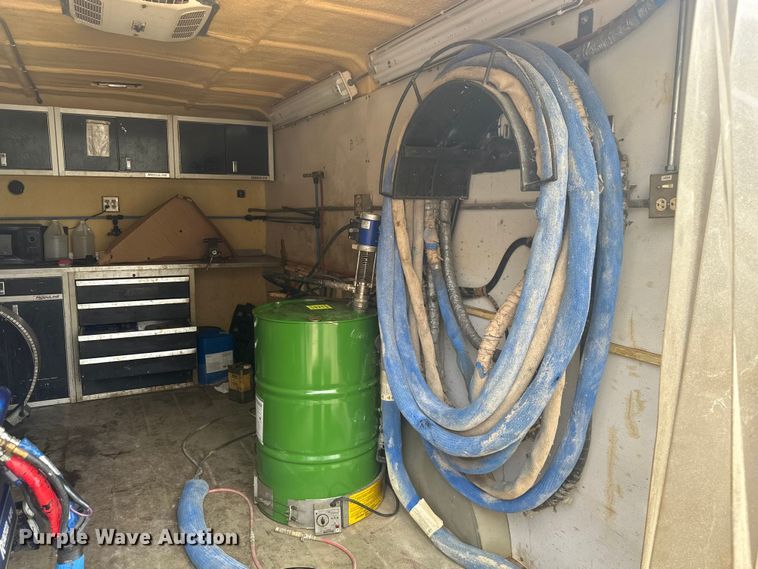 image for item ML9102 2017 W-W  enclosed cargo trailer with spray foam insulation system