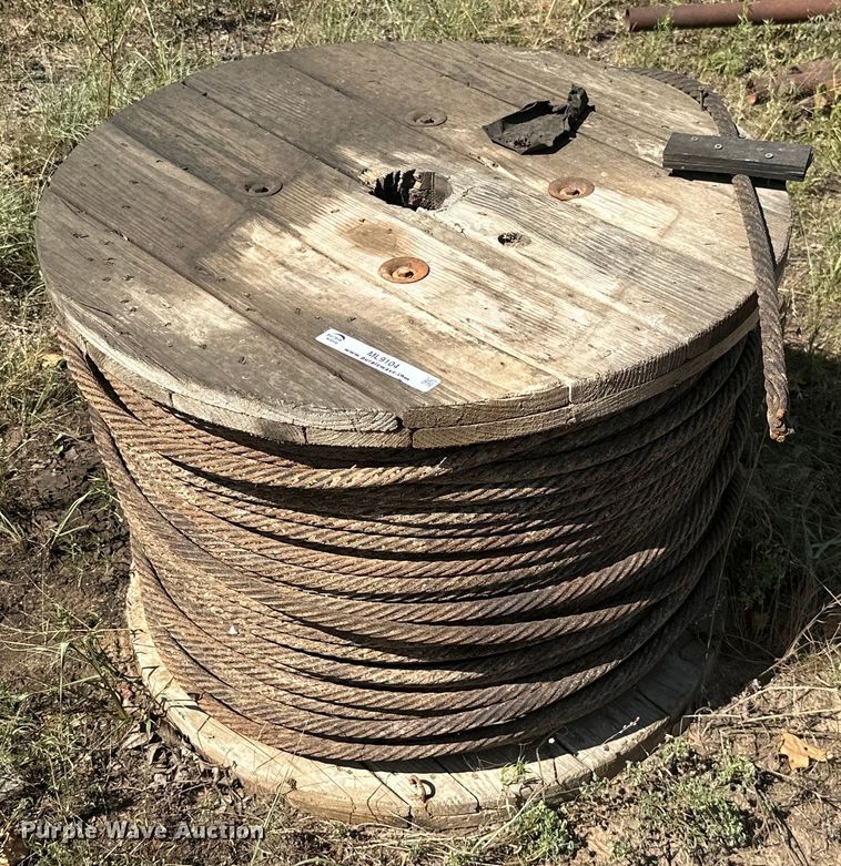 image for item ML9104 3/4" diameter steel cable