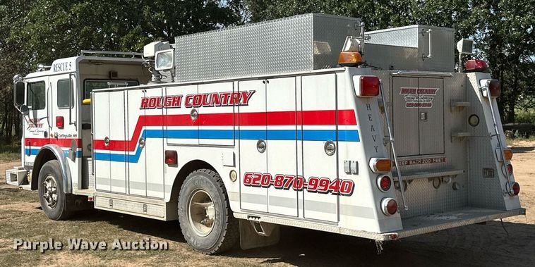 image for item ML9108 1985 Mack MC686FC  rescue vehicle