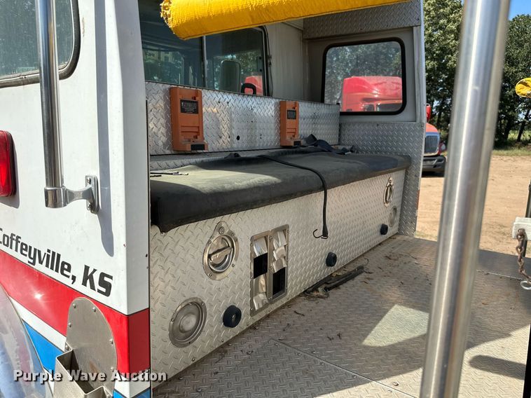 image for item ML9108 1985 Mack MC686FC  rescue vehicle