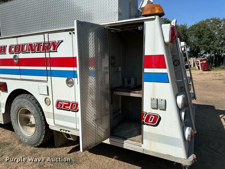 image for item ML9108 1985 Mack MC686FC  rescue vehicle