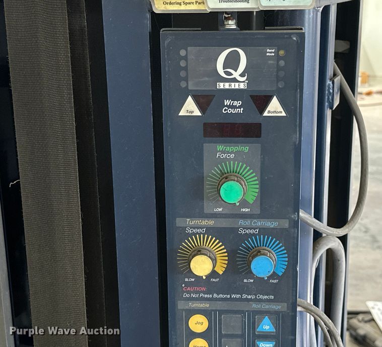 image for item ML9121 Lantech Q-200  shrink wrap machine