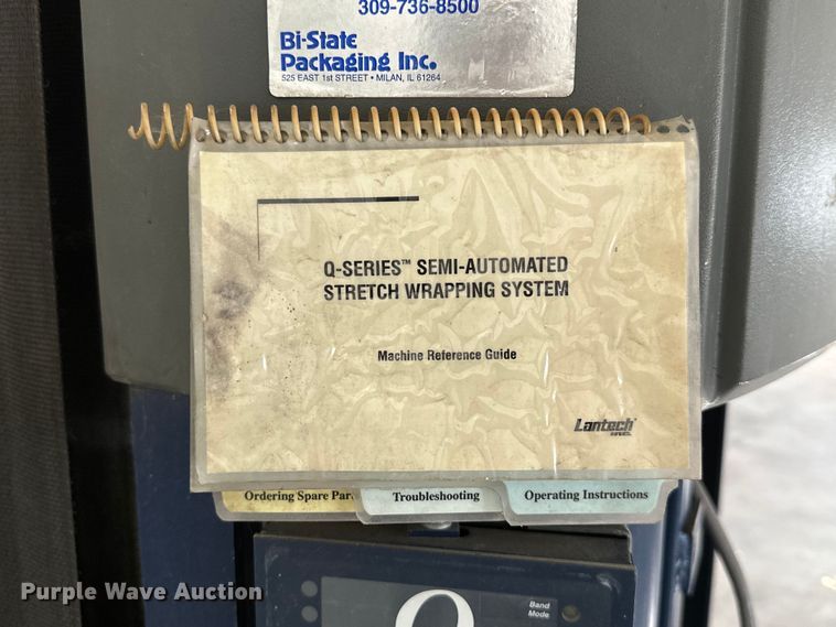 image for item ML9121 Lantech Q-200  shrink wrap machine