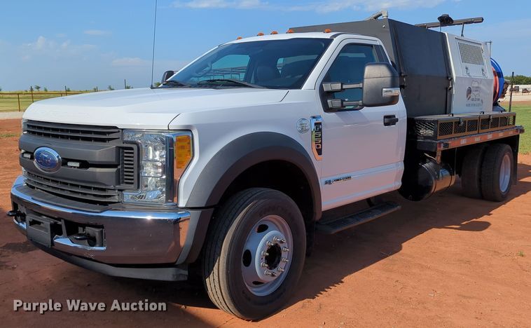 image for item MX9358 2017  Ford F550 Super Duty XL  sewer jetter truck