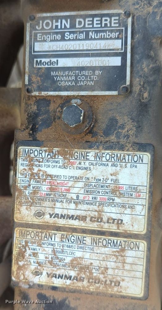 image for item MY9897 John Deere 1600 Turbo  lawn mower