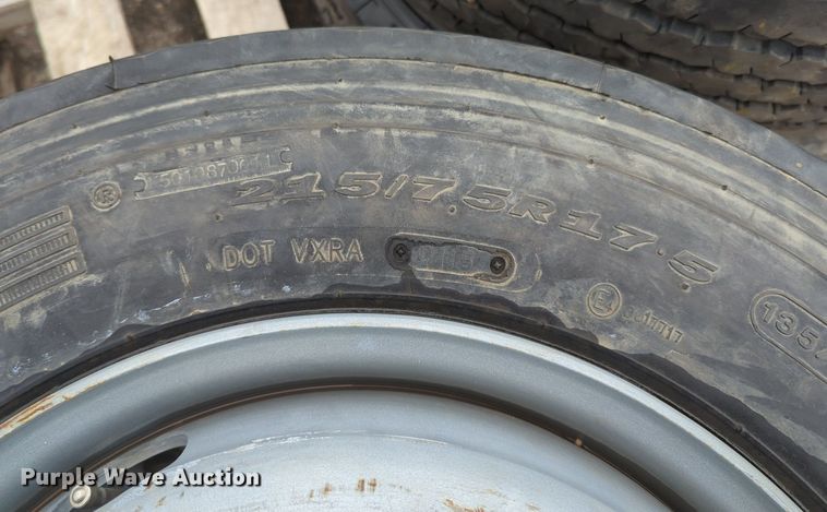 image for item MY9909 (4) Triangle TR687 215/75R17.5 tires and wheels