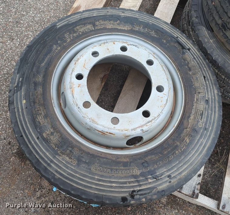 image for item MY9909 (4) Triangle TR687 215/75R17.5 tires and wheels