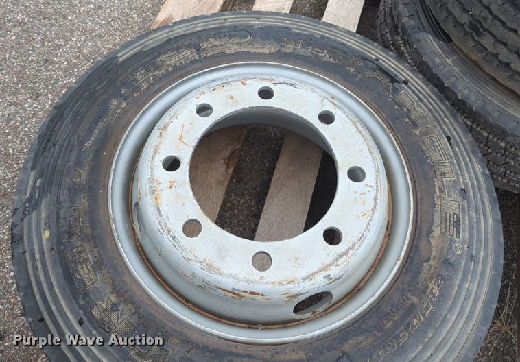 image for item MY9909 (4) Triangle TR687 215/75R17.5 tires and wheels