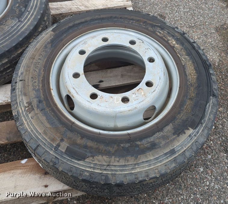 image for item MY9909 (4) Triangle TR687 215/75R17.5 tires and wheels