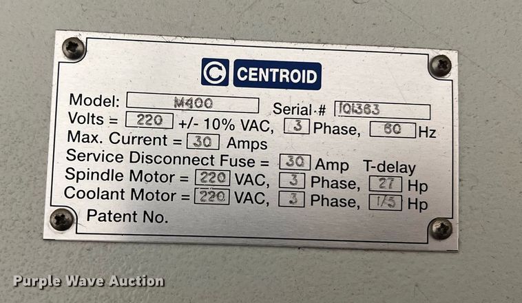 image for item NA9101 Centroid A560XL   CNC machine