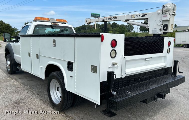 image for item NL9395 2011 Ford F550 Super Duty  utility / service truck