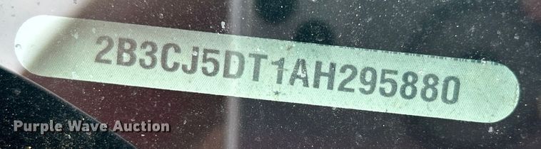 image for item NL9398 2010 Dodge Challenger RT