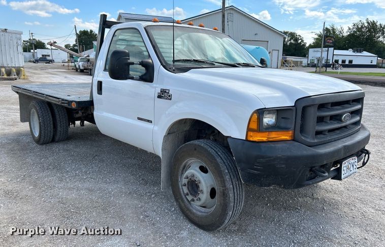 image for item NL9402 2000 Ford F450 Super Duty XL  flatbed truck