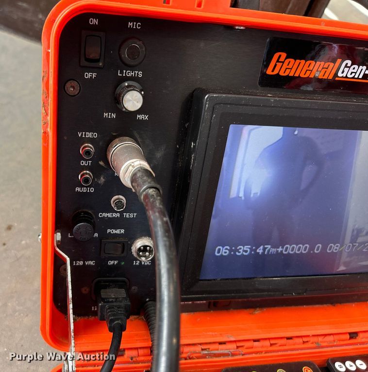 image for item NL9408 General Gen-Eye SD  sewer camera system