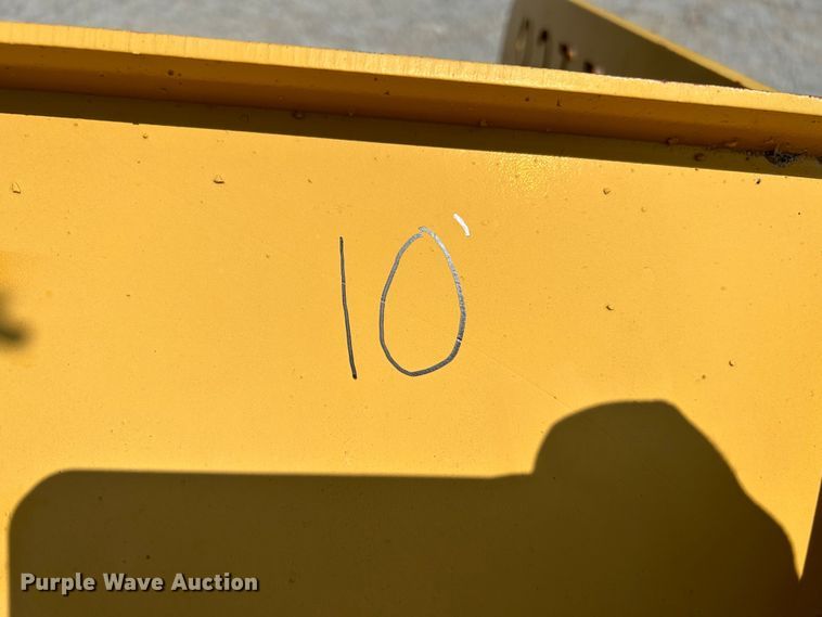 image for item NL9417 (2) VETCO 10'W skid steer snow pushers