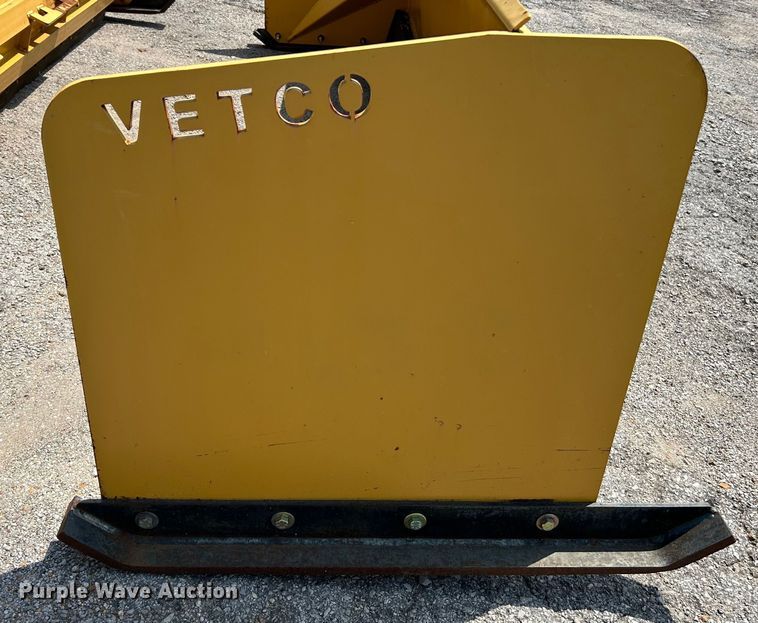 image for item NL9417 (2) VETCO 10'W skid steer snow pushers