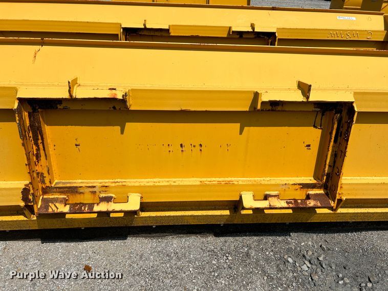 image for item NL9417 (2) VETCO 10'W skid steer snow pushers