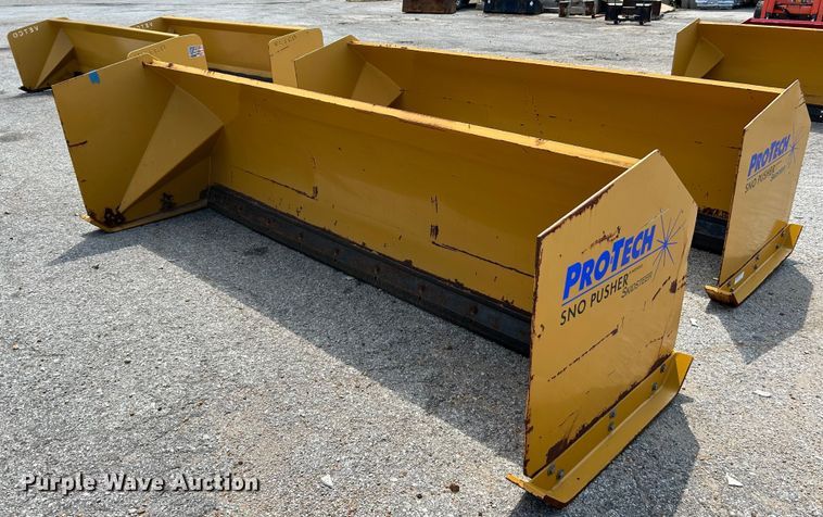 image for item NL9419 (2) Pro-Tech 10'W skid steer snow pushers