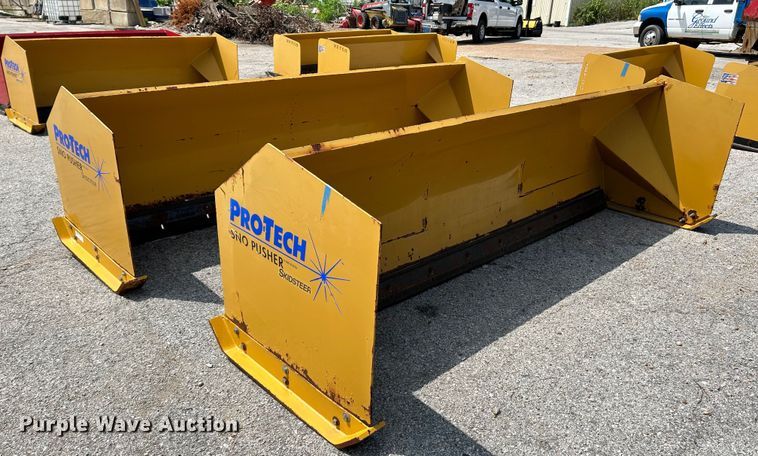 image for item NL9419 (2) Pro-Tech 10'W skid steer snow pushers