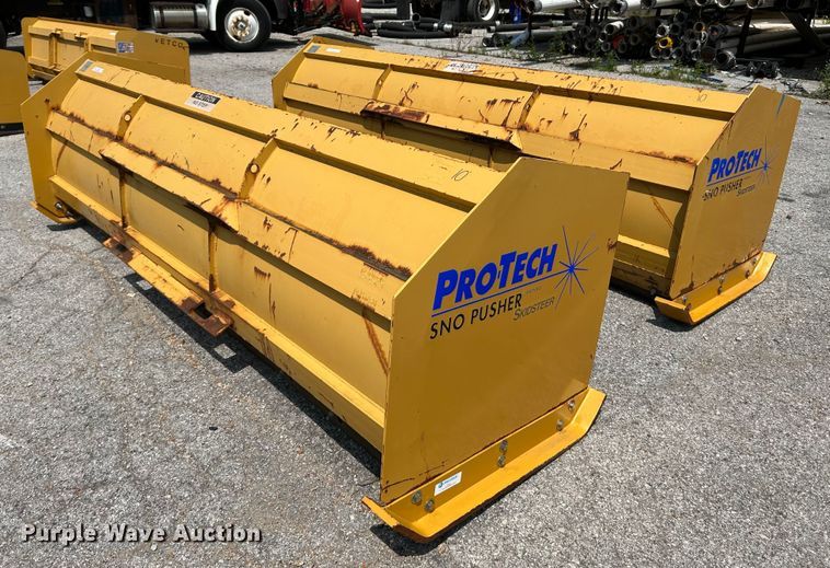 image for item NL9419 (2) Pro-Tech 10'W skid steer snow pushers