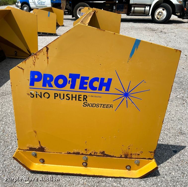 image for item NL9419 (2) Pro-Tech 10'W skid steer snow pushers