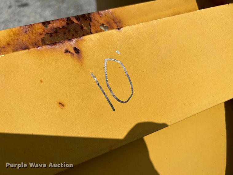 image for item NL9419 (2) Pro-Tech 10'W skid steer snow pushers