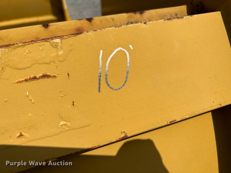 image for item NL9419 (2) Pro-Tech 10'W skid steer snow pushers