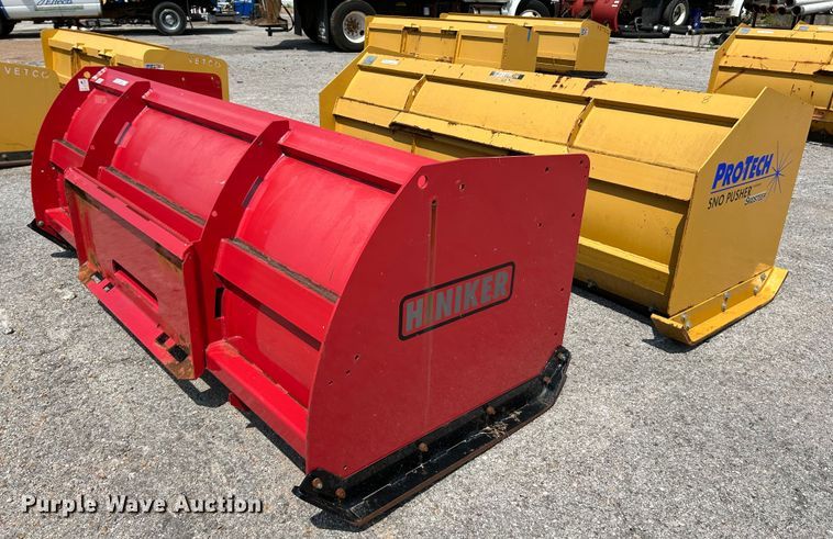 image for item NL9420 (2) 8'W skid steer snow pushers