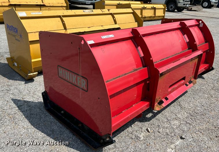 image for item NL9420 (2) 8'W skid steer snow pushers