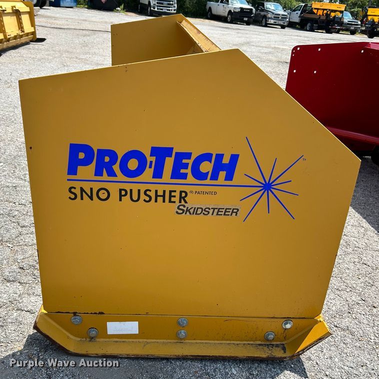 image for item NL9420 (2) 8'W skid steer snow pushers