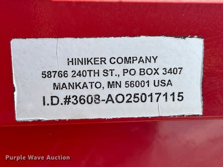 image for item NL9420 (2) 8'W skid steer snow pushers