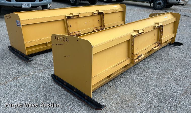 image for item NL9421 (2) Pro-Tech 10'W skid steer snow pushers