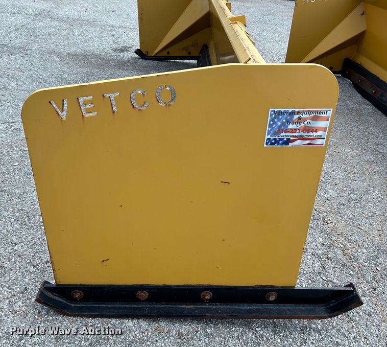 image for item NL9421 (2) Pro-Tech 10'W skid steer snow pushers