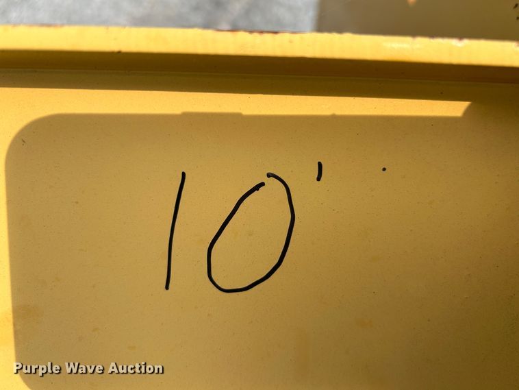 image for item NL9421 (2) Pro-Tech 10'W skid steer snow pushers