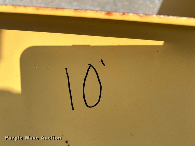 image for item NL9421 (2) Pro-Tech 10'W skid steer snow pushers