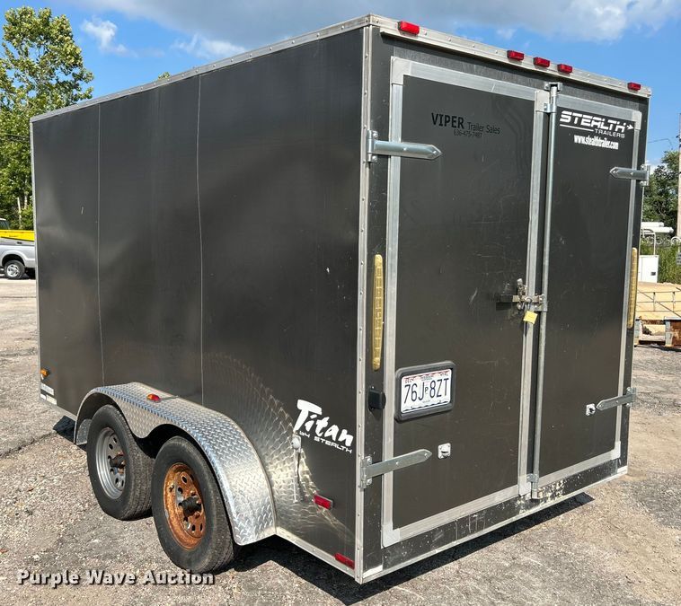 image for item NL9425 2014 Stealth Enterprises Titan  enclosed cargo trailer