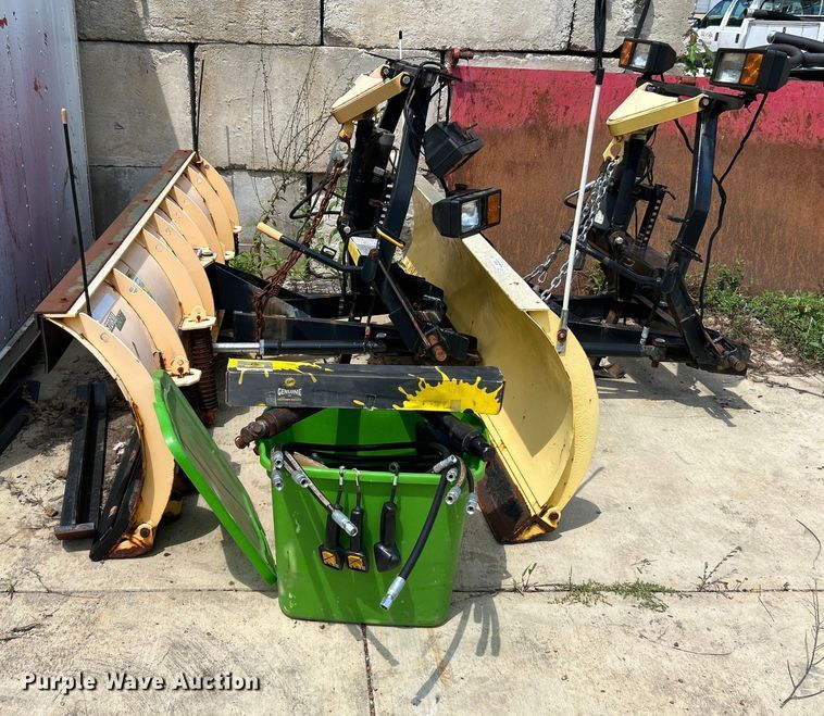 image for item NL9428 (2) Fisher 8'W snow plows