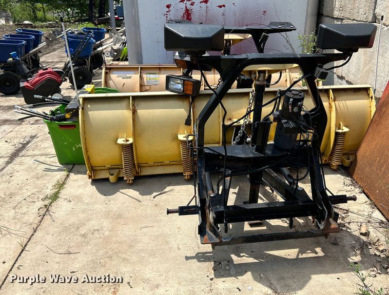 image for item NL9428 (2) Fisher 8'W snow plows