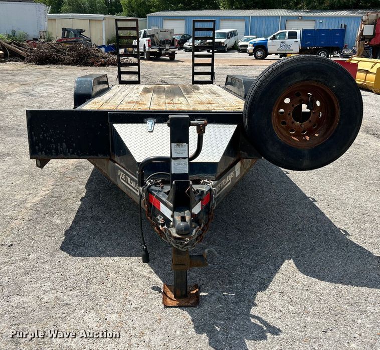 image for item NL9430 2015 Rice Trailers FMEH8220  utility trailer