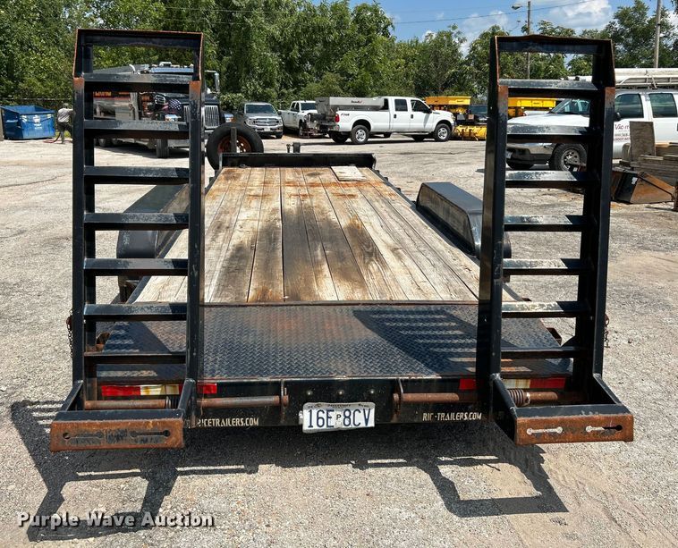 image for item NL9430 2015 Rice Trailers FMEH8220  utility trailer